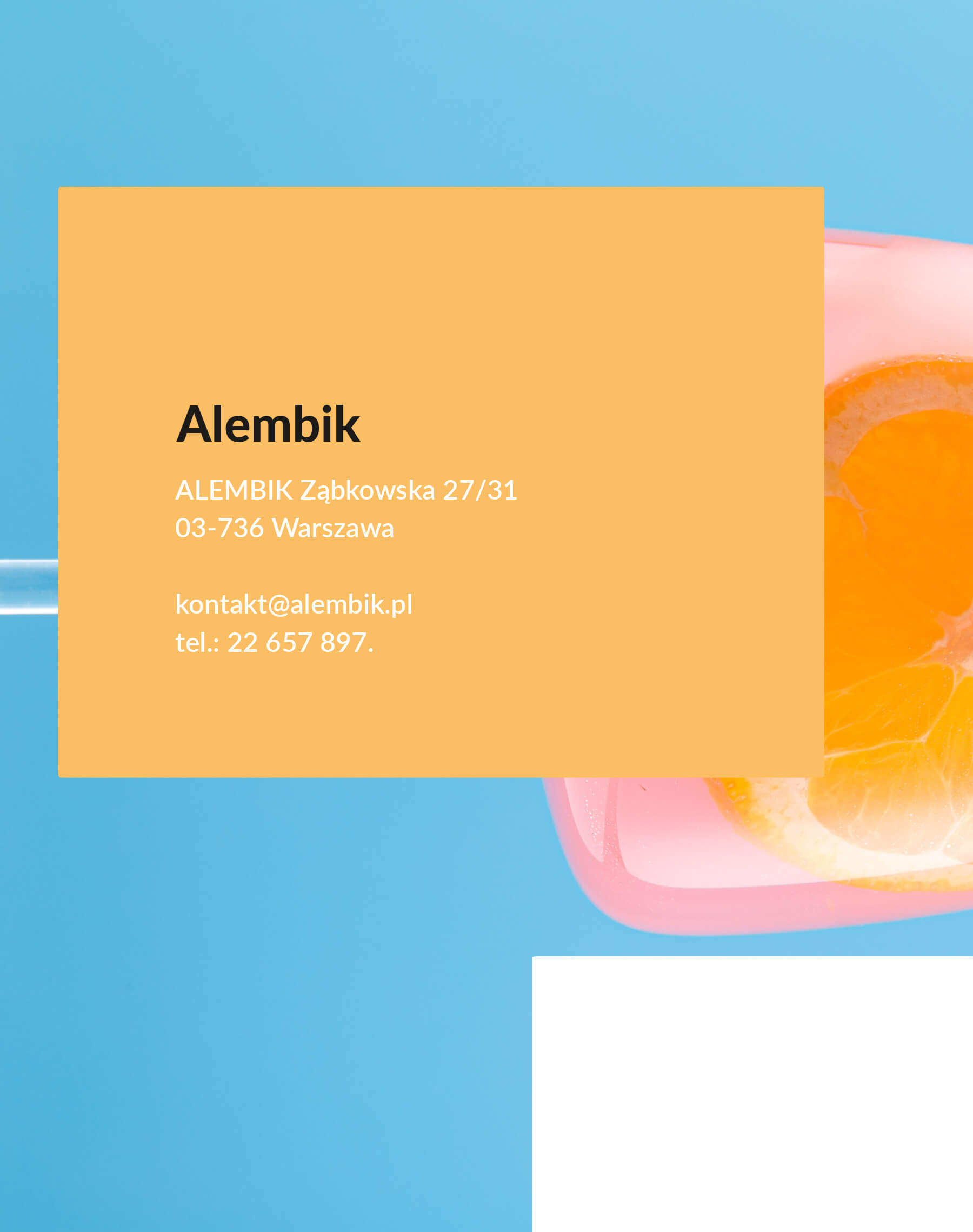 alembik logo info